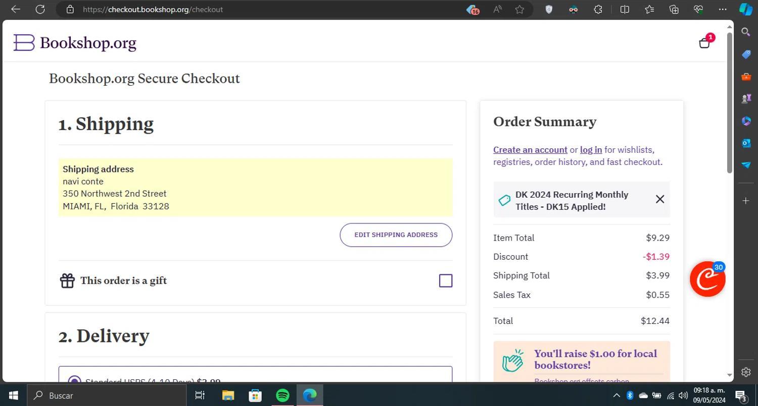 How to apply Bookshop coupon code